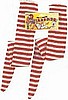 Woven Striped Stockings