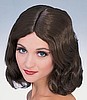 Brown Flowing Wig