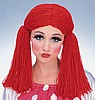 Red Yarn Wig