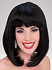 Black Peggy Sue/Cleopatra Wig